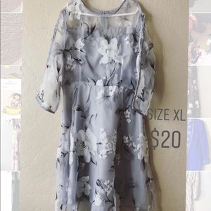 Vintage floral dress